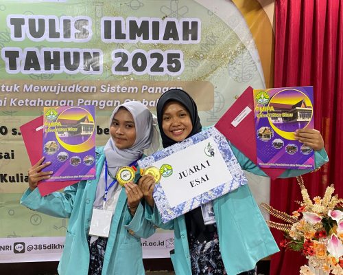 Juara Lomba Karya Tulis Ilmiah Nasional (LKTIN) 7