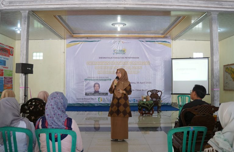 Sosialisasi Gizi “Dari Peternakan sampai Meja Makan” Meriahkan Dies Natalis Fakultas Peternakan ke-2 Universitas Sebelas Maret Surakarta